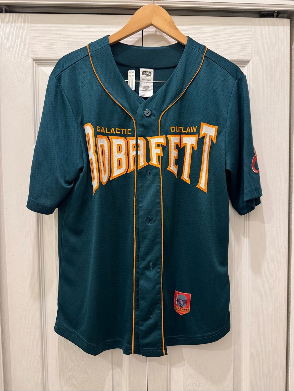Star Wars Boba Baseball Jersey - Disney Jersey
